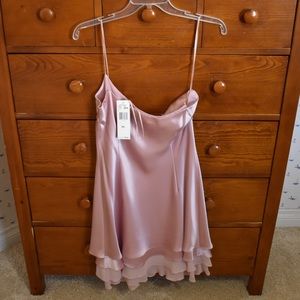 Jones NY Pink Dress with Scarf